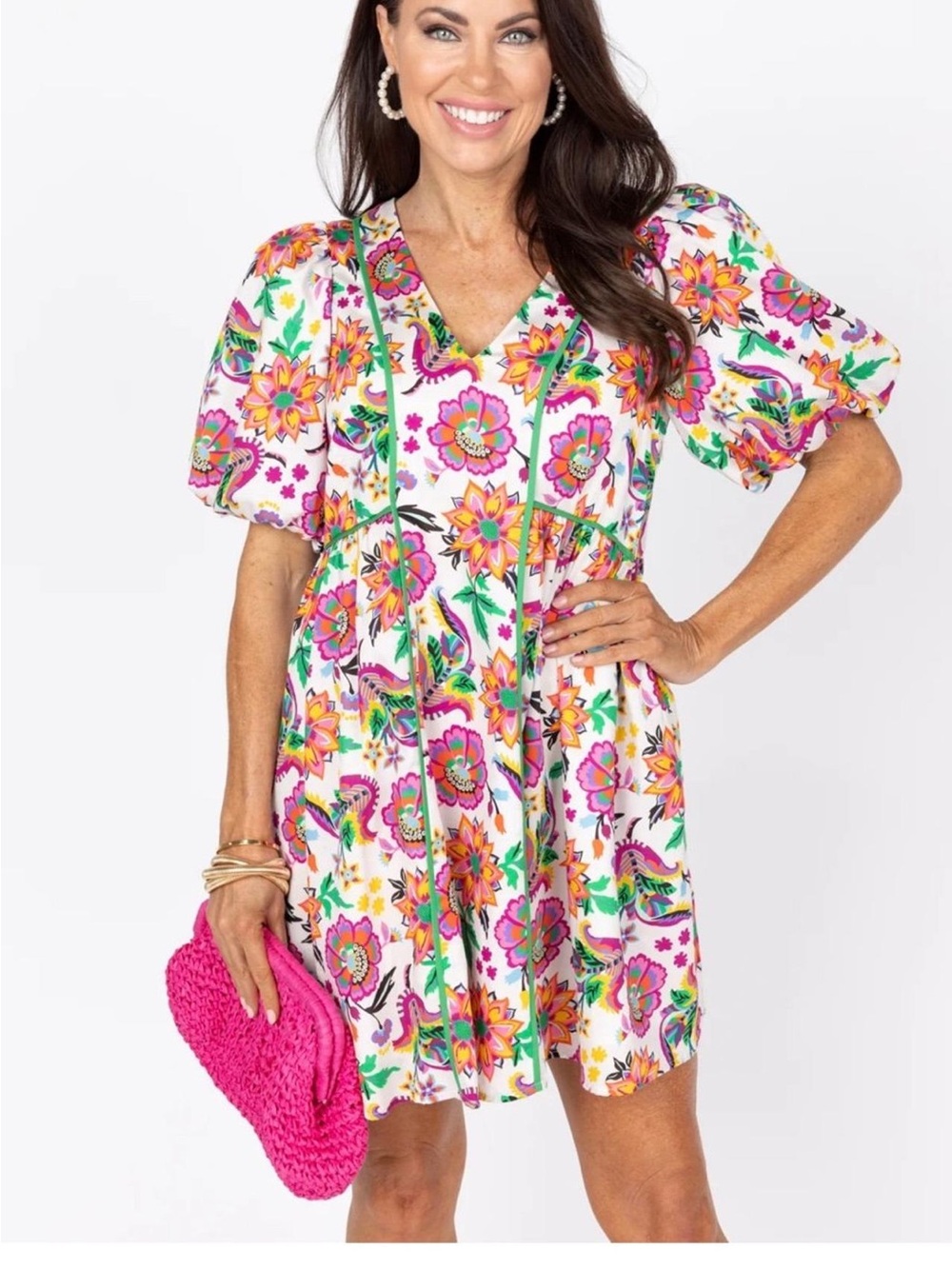 Crosby By Mollie Burch kilby Dress in floral festival